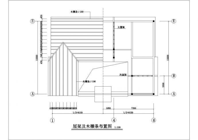某中式古典准提庵建筑详细设计施工方案CAD图纸_图1