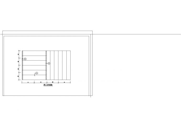 雨蓬钢结构设计施工全套CAD图_图1