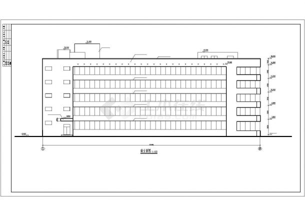 【最新】精神病疗养院全套建筑设计方案CAD图纸-图二