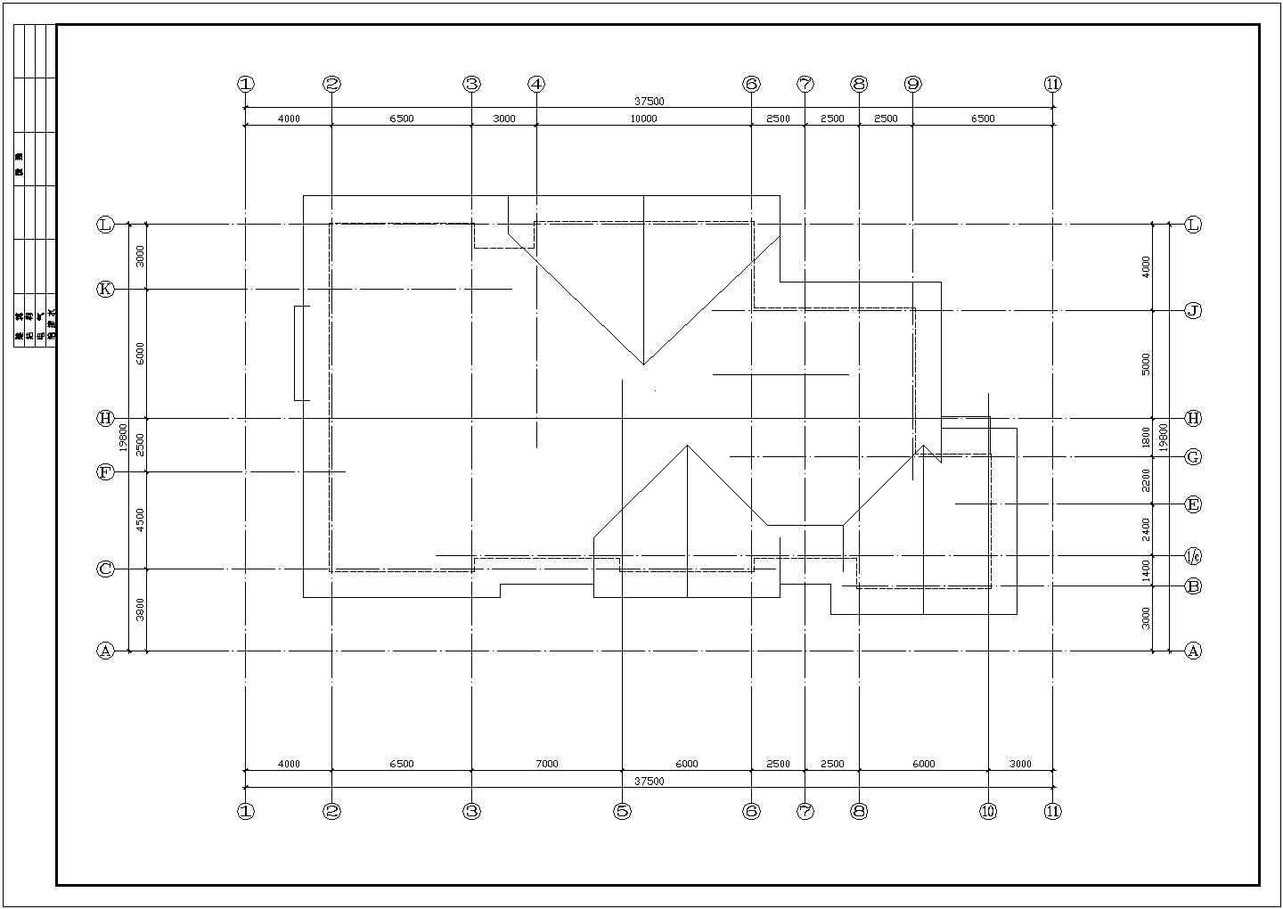 两层独立别墅建筑方案设计图