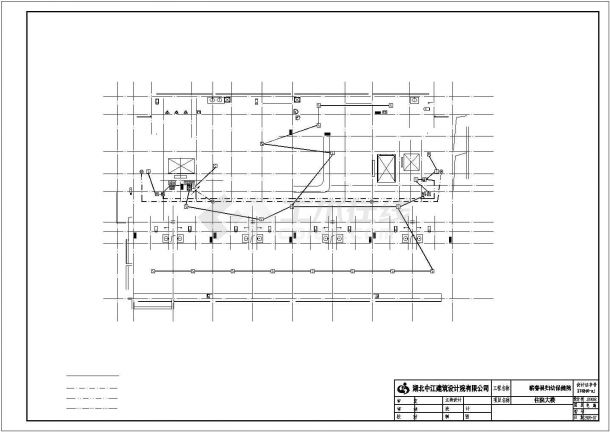 【最新】某医院楼建筑电气设计方案CAD图纸-图一