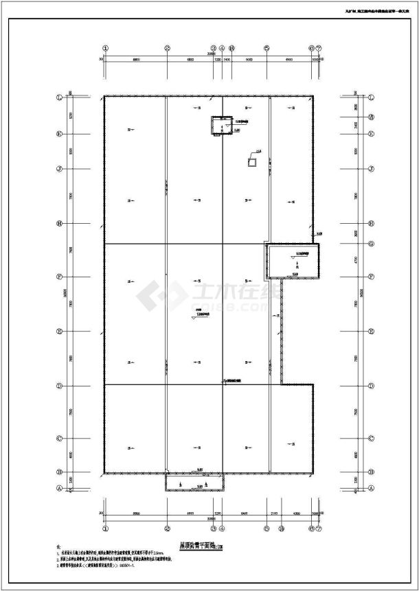 某小区内部菜市场整套电气设计cad施工图-图二