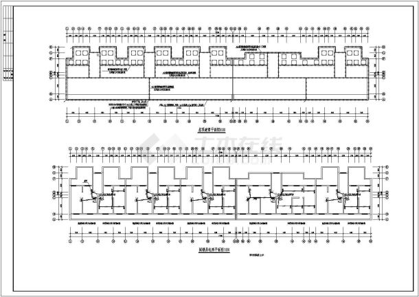 某多层住宅楼整套电气设计cad施工图-图二