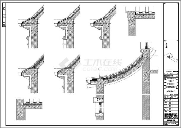 某别墅区石材装饰建筑设计施工祥图-图一