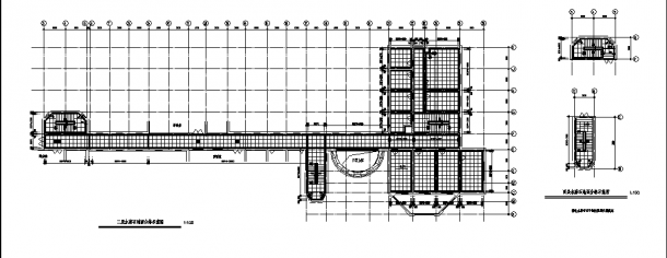 3层经典幼儿园教学楼建筑设计施工cad图纸-图二