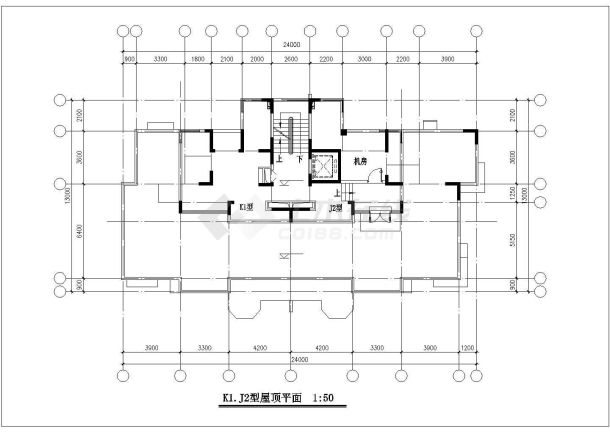 镇江市某新建小区70-140平米热门户型设计CAD图纸（共31张）-图一