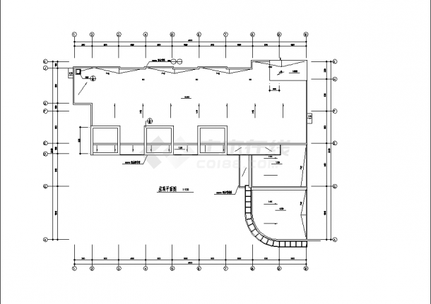 3层2241平方米幼儿园综合楼建筑设计施工cad图纸-图一
