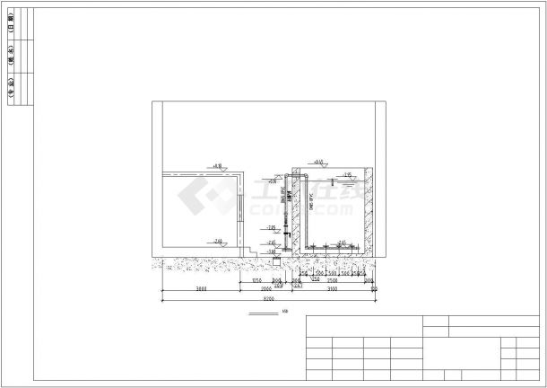 【最新】某中水处理系统投标设计方案CAD图纸-图一