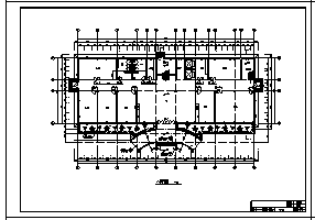 某工业园区某地上六层钢框架结构办公楼全套施工cad图(含计算书)-图一