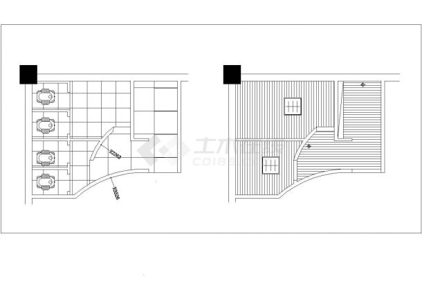 泰安艾威茵大酒店装饰工程设计CAD全套施工图-图一