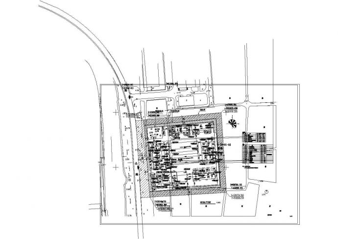 深峡污水处理厂新建工程--道路及总平面设计_图1