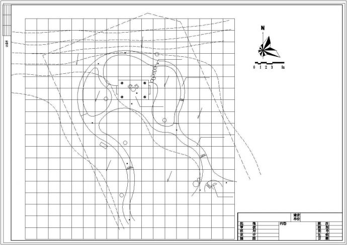 深圳莲花山公园内部景点全套设计CAD图纸_图1