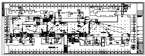 某地下车库消防报警设计cad图(含平面图，共十四张)-图二