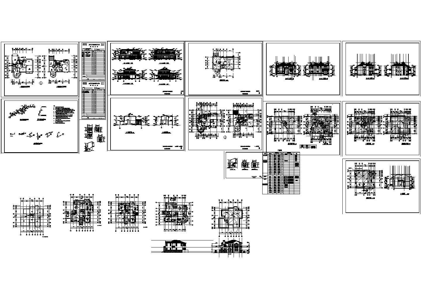 某别墅建筑给排水设计施工图纸