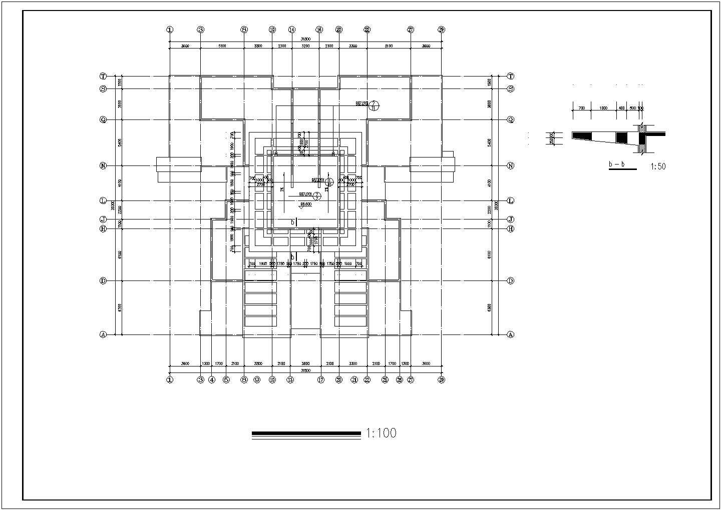 常州市某小区1.9万平米28层剪力墙结构住宅楼建筑设计CAD图纸