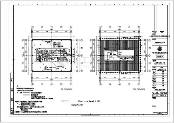 某高层混合结构国际设计中心大楼设计cad全套建筑施工图（含设计说明，含裙楼设计）-图二