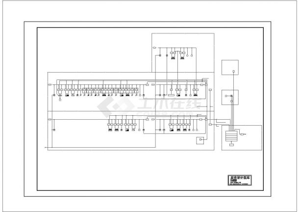 某工厂火灾自动报警及联动控制系统图CAD图纸-图一