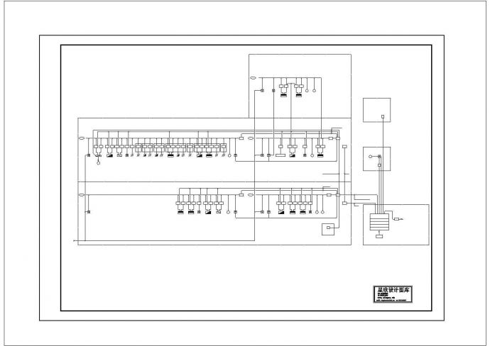 某工厂火灾自动报警及联动控制系统图CAD图纸_图1