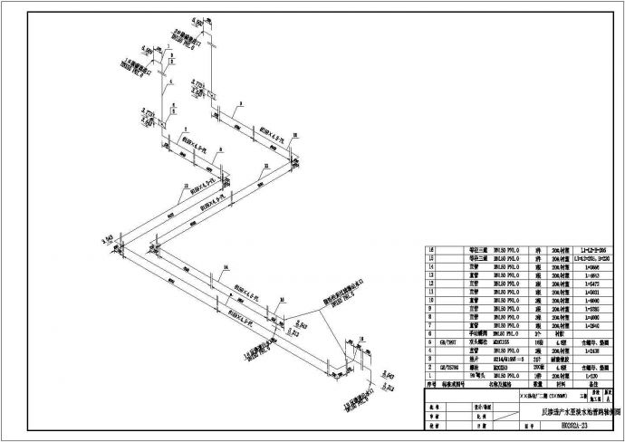 某电厂锅炉水处理系统工艺设计详细方案CAD图纸_图1
