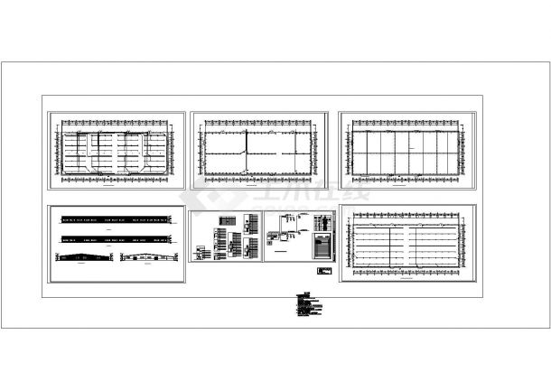 厂房设计_木业厂房电CAD图纸-图一