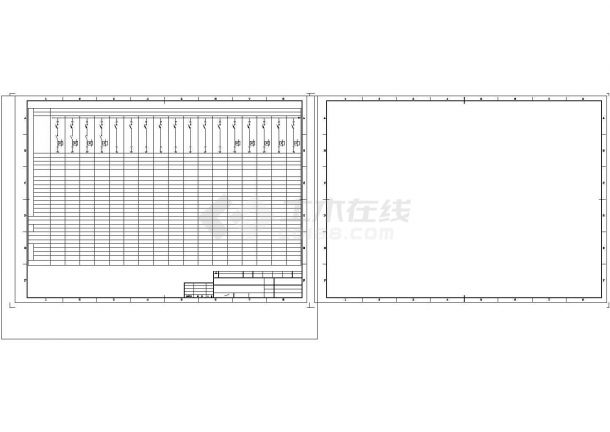 厂房设计_综合厂房低压配电系统图CAD图纸-图一