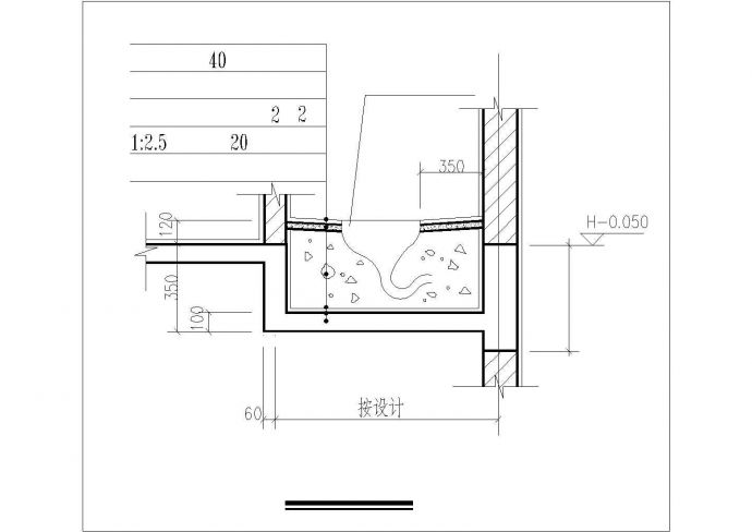 厕所常用的蹲便器设计CAD图纸（9张）_图1