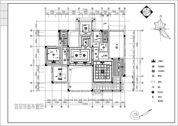 锦州 整套欧式别墅设计装修详细建筑施工图-图二