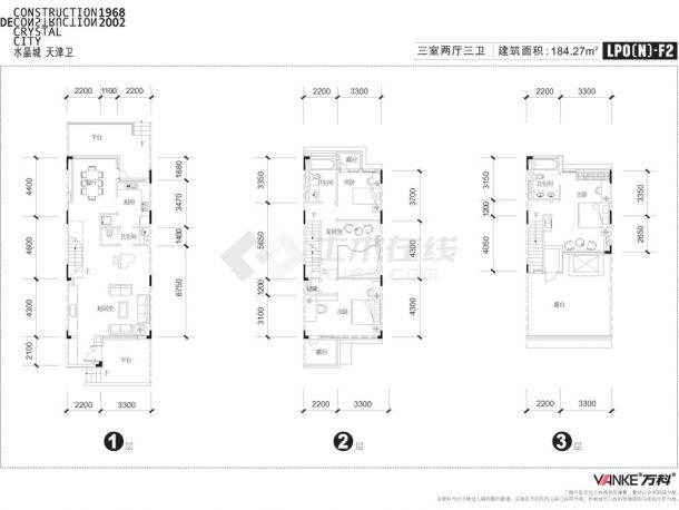 嘉兴联排别墅详细建筑施工图-图一