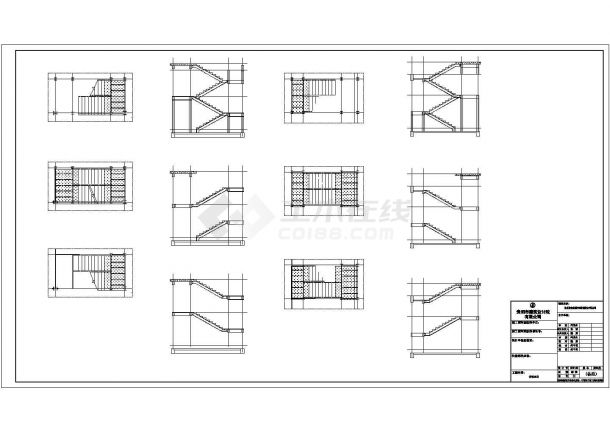 揭阳奔驰4S店钢结构2部分CAD大样构造节点图-图二
