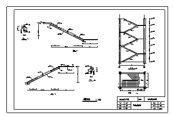 某四层框架结构职教教学楼结构施工cad图(含计算书，毕业设计)-图二