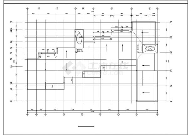 长51.4米宽31.2米三层幼儿园设计方案图-图二