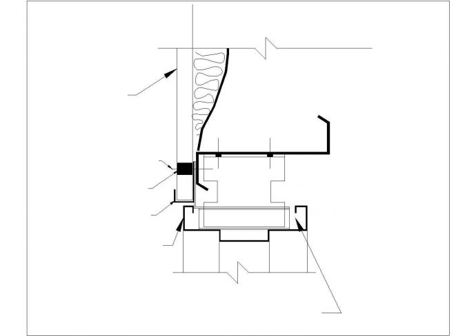 14种铝合金门窗安装详细设计CAD图纸_图1