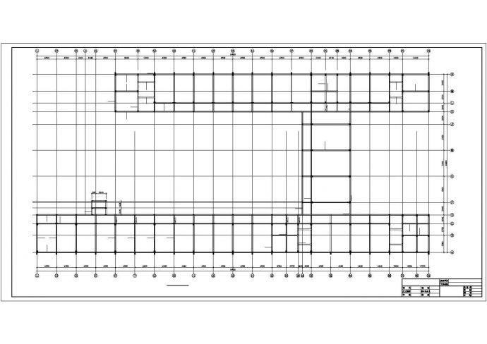 苏州某大学6900平米4层框架教学综合楼全套结构设计CAD图纸_图1