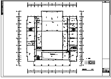 某六层住宅楼电气施工cad图(含电气系图，共七张)_图1