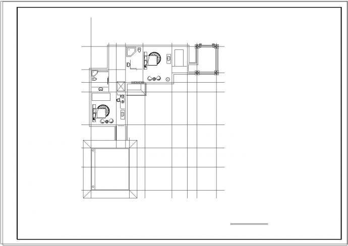私人两层别墅建筑设计CAD施工图_图1