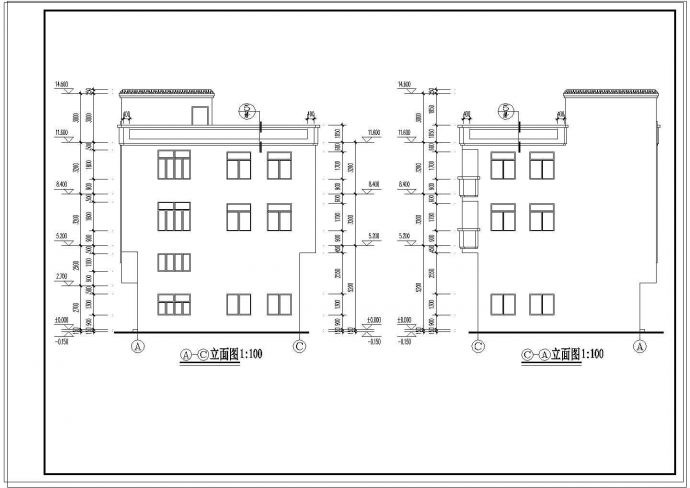某地区私人住宅建筑设计施工图_图1