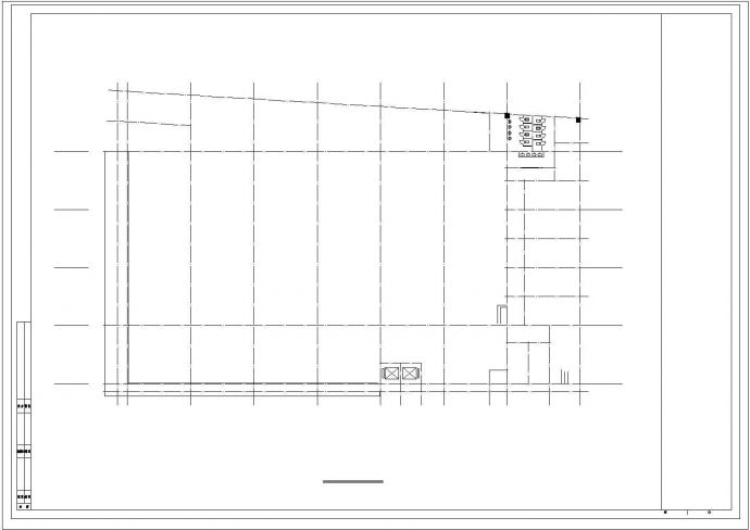多层商城结构CAD平面参考详图_图1