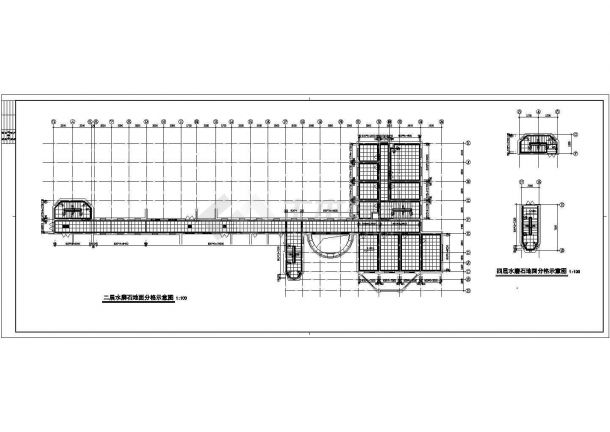 全套三层幼儿园建筑设计施工图-图二