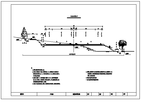土木工程毕业设计_1.196382公里公路设计cad图(含计算书，毕业设计)_图1
