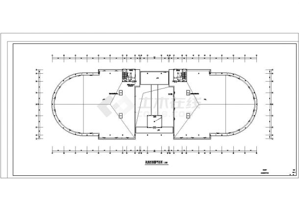  Electrical design and construction drawing of a canteen on the third floor, 7 drawings - Figure 1
