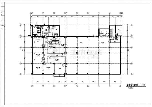 青岛火车站某旅店改造设计cad详细建筑施工图（ 含设计说明）-图二