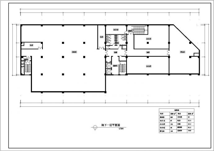 阿里郎宾馆设计cad详细建筑方案图_图1
