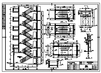 某市六层带架空层砖混结构住宅楼施工cad图(含计算书，毕业设计，建筑图)-图一