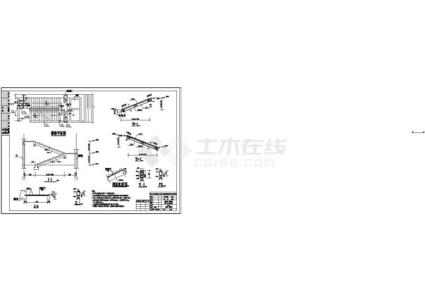 景德镇市一江两岸防洪一期景观施工图-4#入口-图一