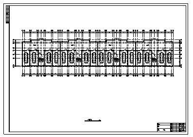 某市六层框架结构大学教师公寓建筑施工cad图(含计算书，毕业设计，结构图)_图1