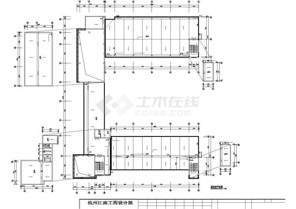 办公楼设计_深圳某工业区4层办公楼内部水系统设计CAD图纸-图一