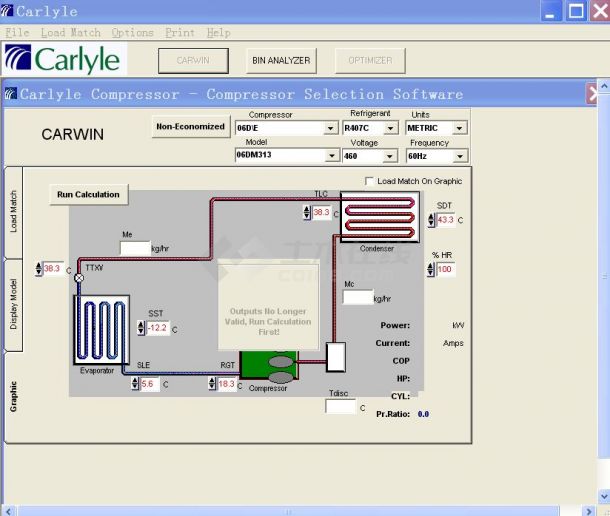 carrier 压缩机选型软件