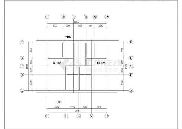 成都某新建小区70-140平米左右的热门户型设计CAD图纸（共16张）-图一