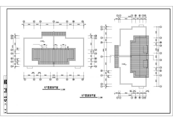 4200平米左右6+1层砌体结构住宅楼建筑+结构全套设计CAD图纸_图1