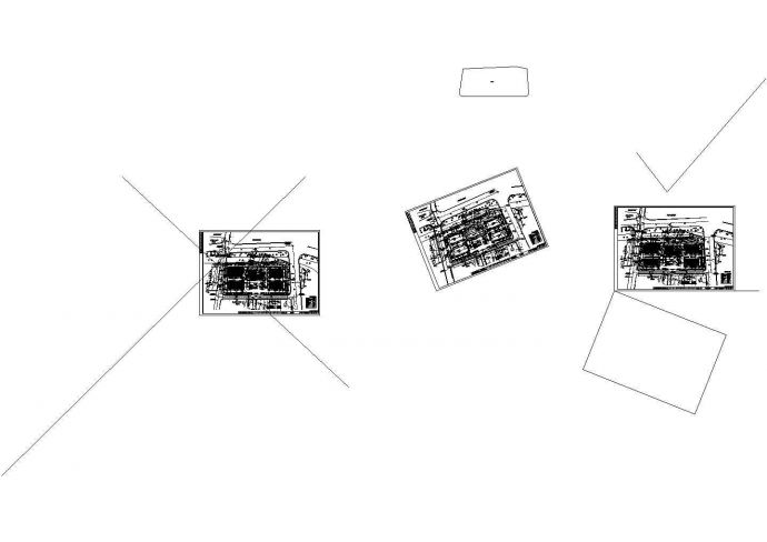太原某2.3万平米工厂总平面规划设计CAD图纸_图1